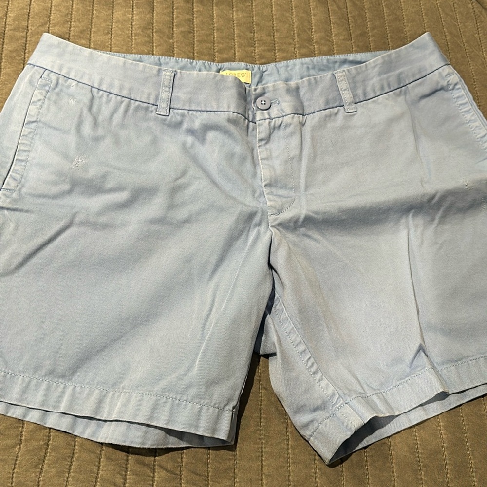 J crew distressed shorts
